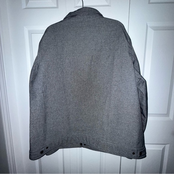 Levi's Men’s Gray Soft Shell Trucker Jacket Jacket size 2XLT Polyester like new - Picture 2 of 12